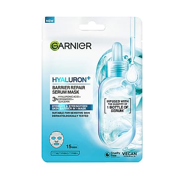 Garnier Hyaluron+ Barrier Repair Serum Sheet Mask 28 g