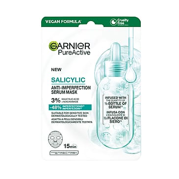 Garnier PureActive Salicylic Anti-imperfection serum mask