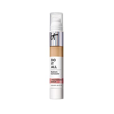 IT Cosmetics Do It All Plumping Radiant Concealer + Multivitamin Serum 320 Medium Tan Warm