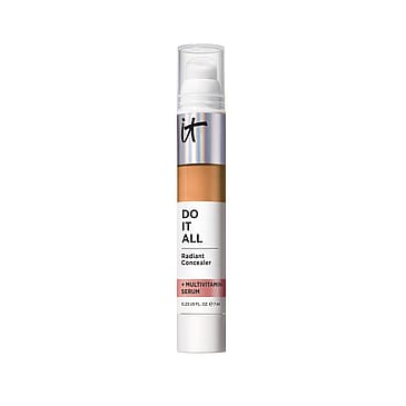IT Cosmetics Do It All Plumping Radiant Concealer + Multivitamin Serum 420 Tan Rich Warm
