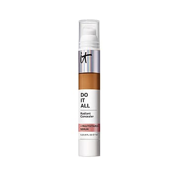 IT Cosmetics Do It All Plumping Radiant Concealer + Multivitamin Serum 505 Rich Warm