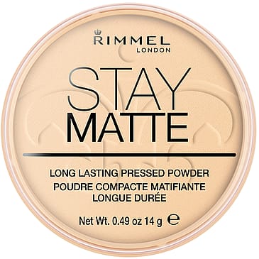 Rimmel Stay Matte Pressed Powder 001 Transparent