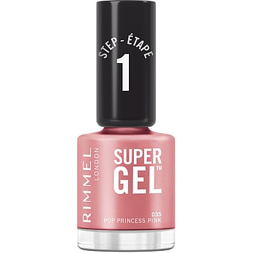 Rimmel Super Gel Nail Polish Pop Princesspink