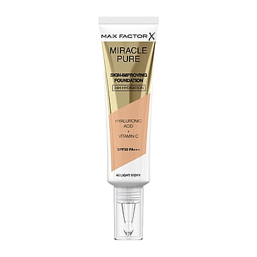 Max Factor Miracle Pure Skin-Improving Foundation 40 Light Ivory