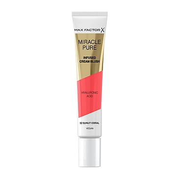 Max Factor Miracle Pure Infused Cream Blush 2 Sunlit Coral