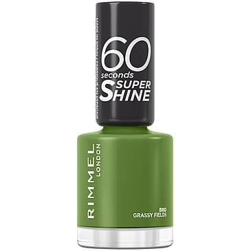 Rimmel 64 Seconds Super Shine Nail Polish Grassy Fields
