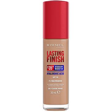 Rimmel Lasting Finish 35H Hydration Boost Hydrating Foundation SPF20 201