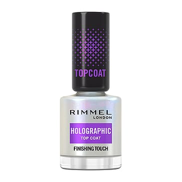 Rimmel Holographic Nail Polish Top Coat Holographic