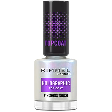 Rimmel Holographic Nail Polish Top Coat Holographic