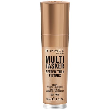 Rimmel Multi-Tasker Better Than Filters Face Primer, Glow Booster and Highlighter 001 Fair