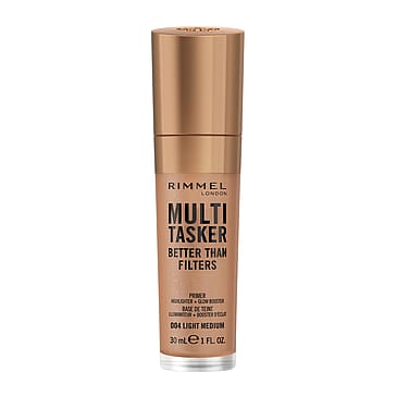Rimmel Multi-Tasker Better Than Filters Face Primer, Glow Booster and Highlighter 004 Light medium