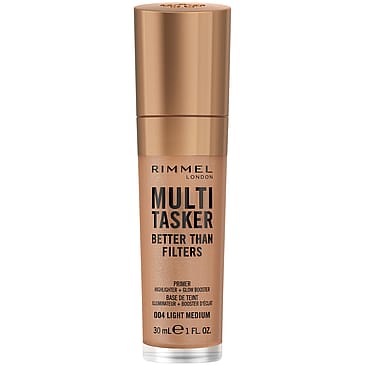 Rimmel Multi-Tasker Better Than Filters Face Primer, Glow Booster and Highlighter 004 Light medium