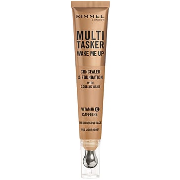 Rimmel Multi-Tasker Wake Me Up Concealer & Foundation 060 Light Honey