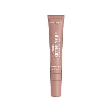 Rimmel Oh My Gloss! Butter Me Up Lip Gloss 001 Latte Delight