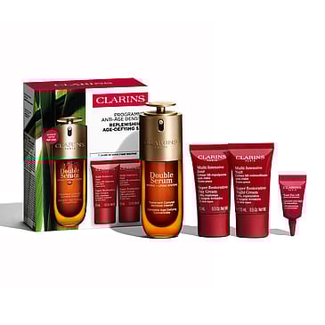 Clarins Value pack Double serum & Super Restorative DS9 50ml, TS SR day 15ml, TS SR night 15ml, TEL sample 3ml