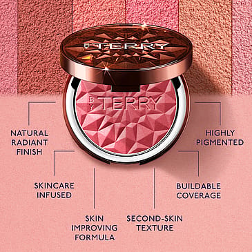 By Terry Tea to Tan Powder Blush N1 Rosy Romance