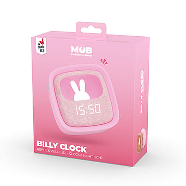 Mobility on Board AlarmClock w Light Billy Light Billy Clock Pi Marshm