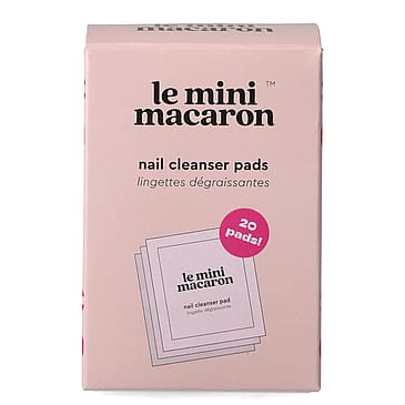 Le mini macaron Nail Cleanser Pads 20 stk.
