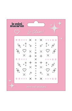 Le mini macaron Le Glam Mini Nail Art Stickers