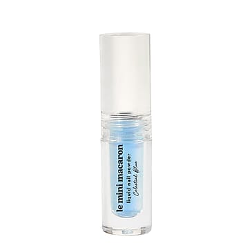 Le mini macaron Liquid Nail Powder Celestial Blue