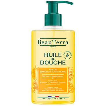 Beau Terra Shower Oil Mango & Ylang Ylang 750 ml