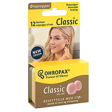 Ohropax Earplugs Classic 12 stk