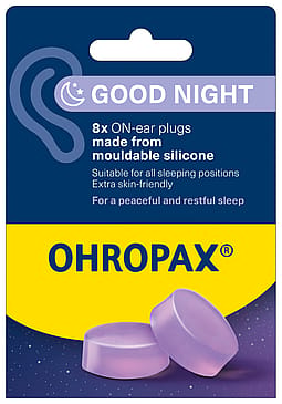 Ohropax Good Night Ørepropper, 8 stk. 8 stk
