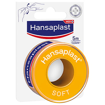 Hansaplast Soft Fixation Tape 5m x 2,5 cm
