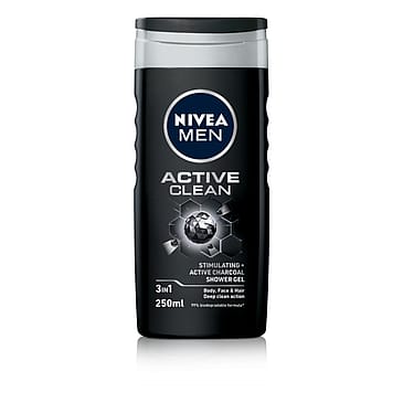NIVEA Active Clean Shower Gel 250 ml