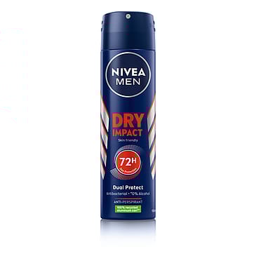 NIVEA Men Deodorant Dry Impact Spray 150 ml