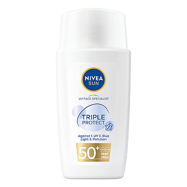 NIVEA Sun UV Face Triple Protect Fluid SPF 50+ 40 ml