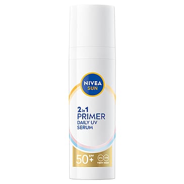 NIVEA UV Face 2in1 Primer Daily UV Serum SPF 50+ 30 ml