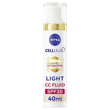 NIVEA Luminous630 CC Fluid SPF30 Light, 40 ml
