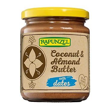 Rapunzel Kokos/mandel creme m. dadel Ø 250 g