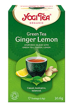 Yogi Green Tea Ginger Lemon Ø 17 breve