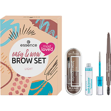 essence Easy & Wow Brow Set Light
