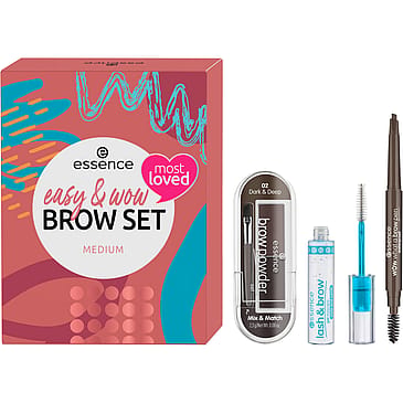 Essence Easy & Wow Brow Set Medium