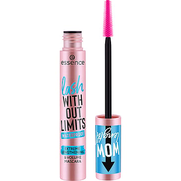 Essence Lash Without Limits Extreme Lengthening & Volume Mascara 03 Black Waterproof