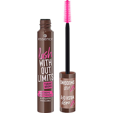essence Lash WO Limits Tubing Brown Extreme Length 05 Brown Tubing