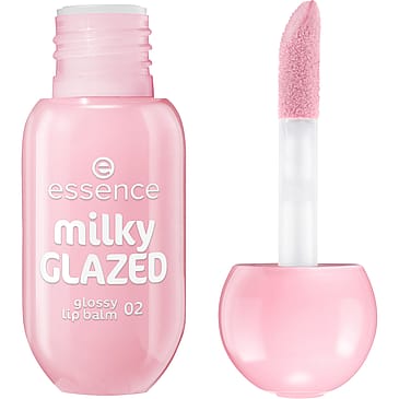 essence Milky Glazed Glossy Lip Balm