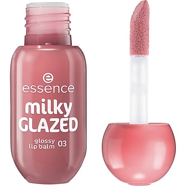 essence Milky Glazed Glossy Lip Balm