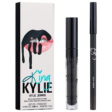 Kylie Cosmetics King Kylie Matte Liquid Lipstick + Lip Liner Dead Of Knight