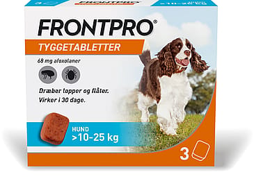 Frontpro Hunde Tyggetabletter 3 stk L, 10-25 kg