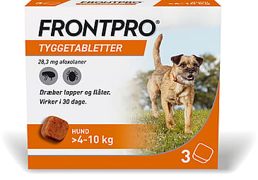 Frontpro Hunde Tyggetabletter 3 stk M, 4-10 kg
