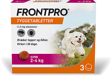 Frontpro Hunde Tyggetabletter 3 stk S, 2-4 kg