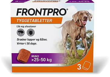 Frontpro Hunde Tyggetabletter 3 stk XL, 25-50 kg