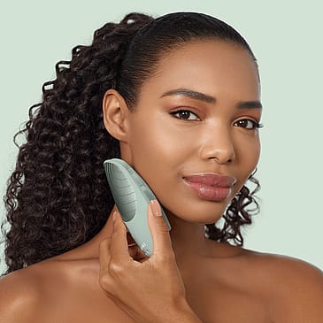 GESKE Sonic Thermo Facial Brush 6 in 1 Green