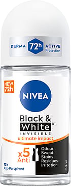 NIVEA Black & White Ultimate Protect Female Roll On 50 ml
