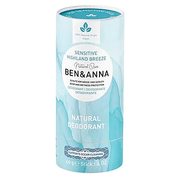 Ben & Anna Deo Stick Sensitive Highland Breeze 40 g