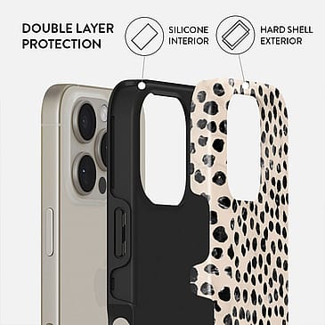 BURGA Apple iPhone 16 Tough MagSafe Cover Almond Latte